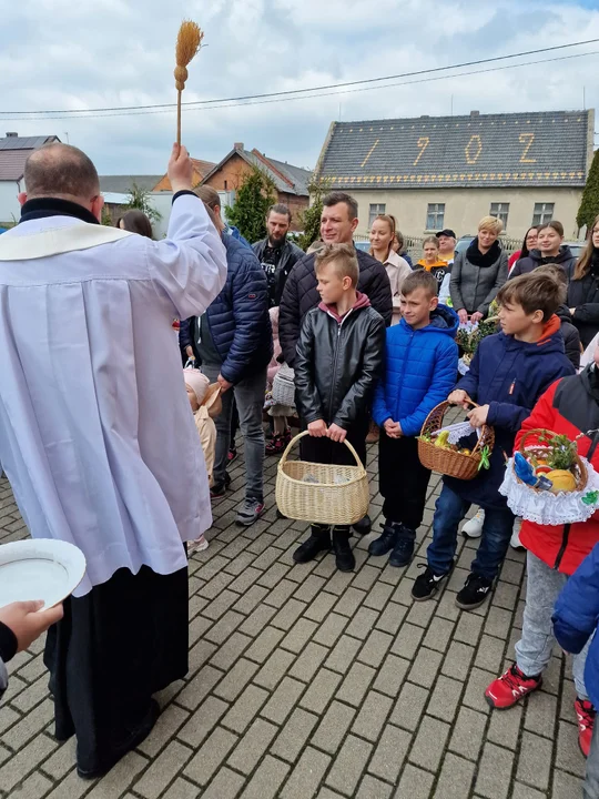 Święcenie potraw w Lutogniewie, Dzierżanowie, Bożacinie i Wróżewach