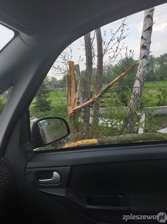 Nawałnice w Pleszewie i okolicy