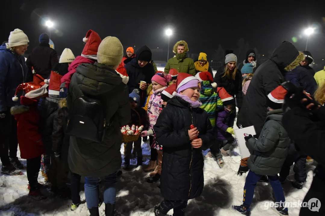 I Bieg Mikołajkowy na stadionie w Gostyniu