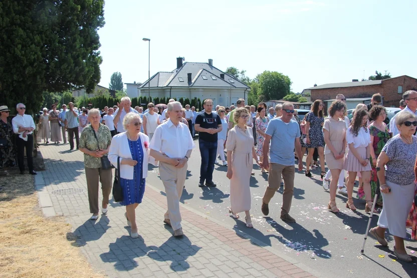 Procesja Bożego Ciała w parafii Św. Floriana