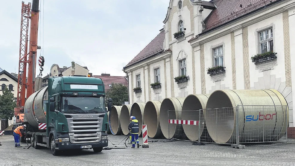 Woda będzie zbierana do zbiorników retencyjnych