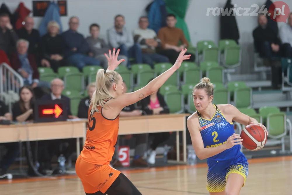 BC Polkowice - VBW Arka Gdynia 86:78. Pięć punktów Klaudii Gertchen