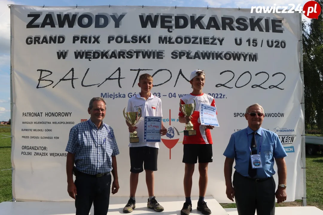 Grand Prix Polski Młodzieży U15/U20 w Wędkarstwie Spławikowym nad Balatonem w Miejskiej Górce