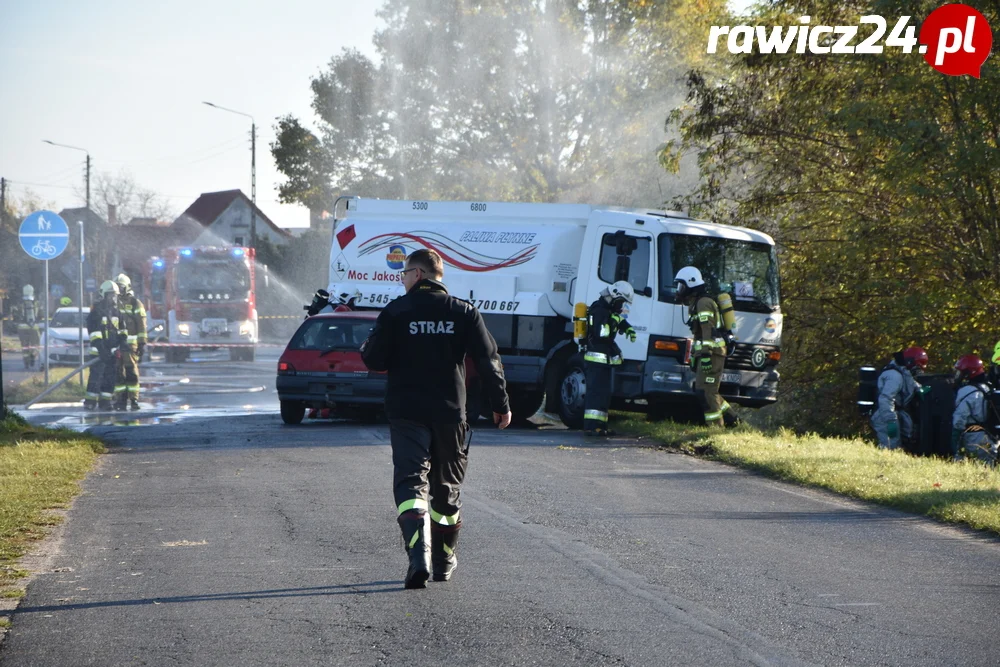 Ćwiczenia służb w Sarnowie i Rawiczu