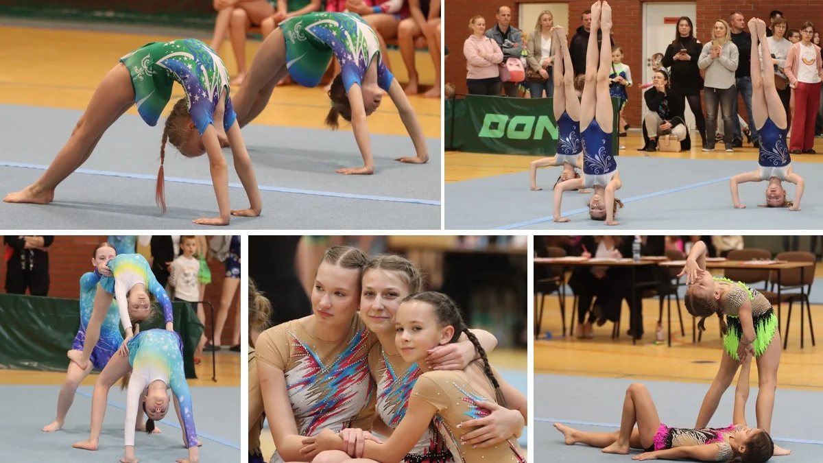 Rawicz Acro Cup. Świetne występy akrobatek w hali liceum [ZDJĘCIA] - Zdjęcie główne