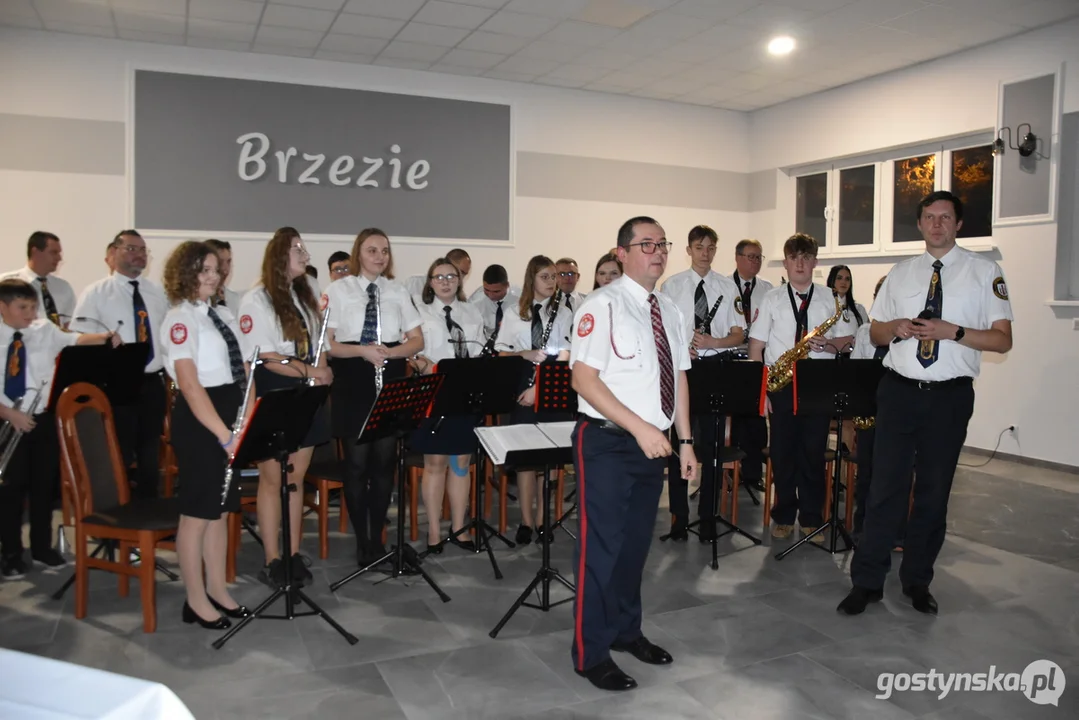 Orkiestra Dęta Miasta i Gminy Gostyń. Koncert dla darczyńców w Brzeziu