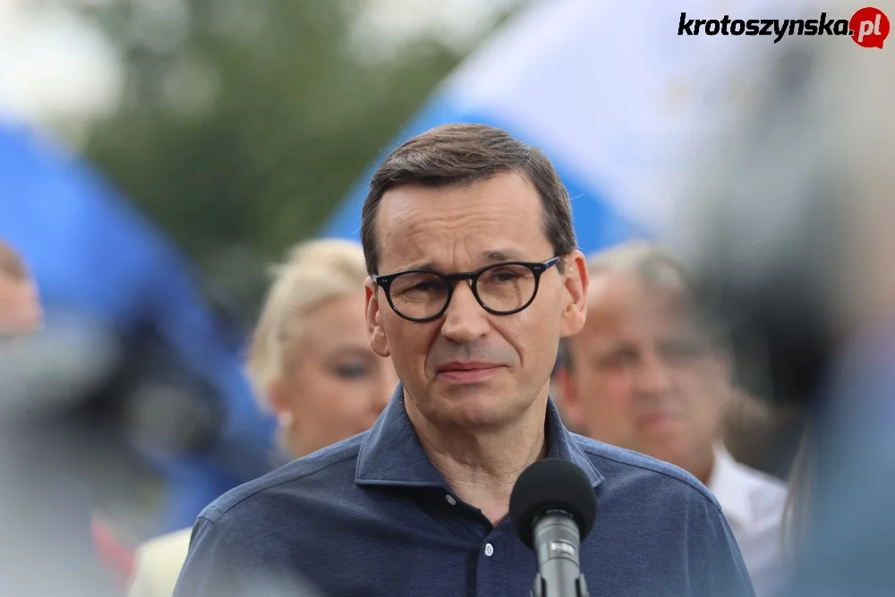 Mateusz Morawiecki w Krotoszynie. Piknik 800+