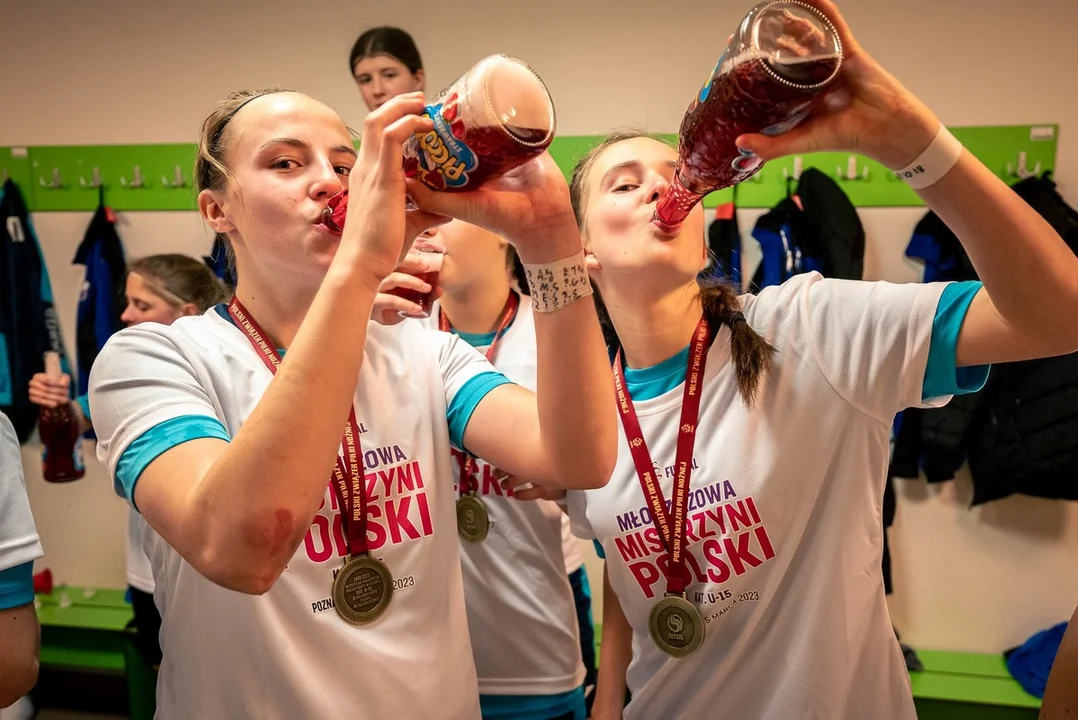 Młodzieżowe Mistrzostwa Polski w futsalu U-15 w Poznaniu. Zwycięstwo Sparty Miejska Górka