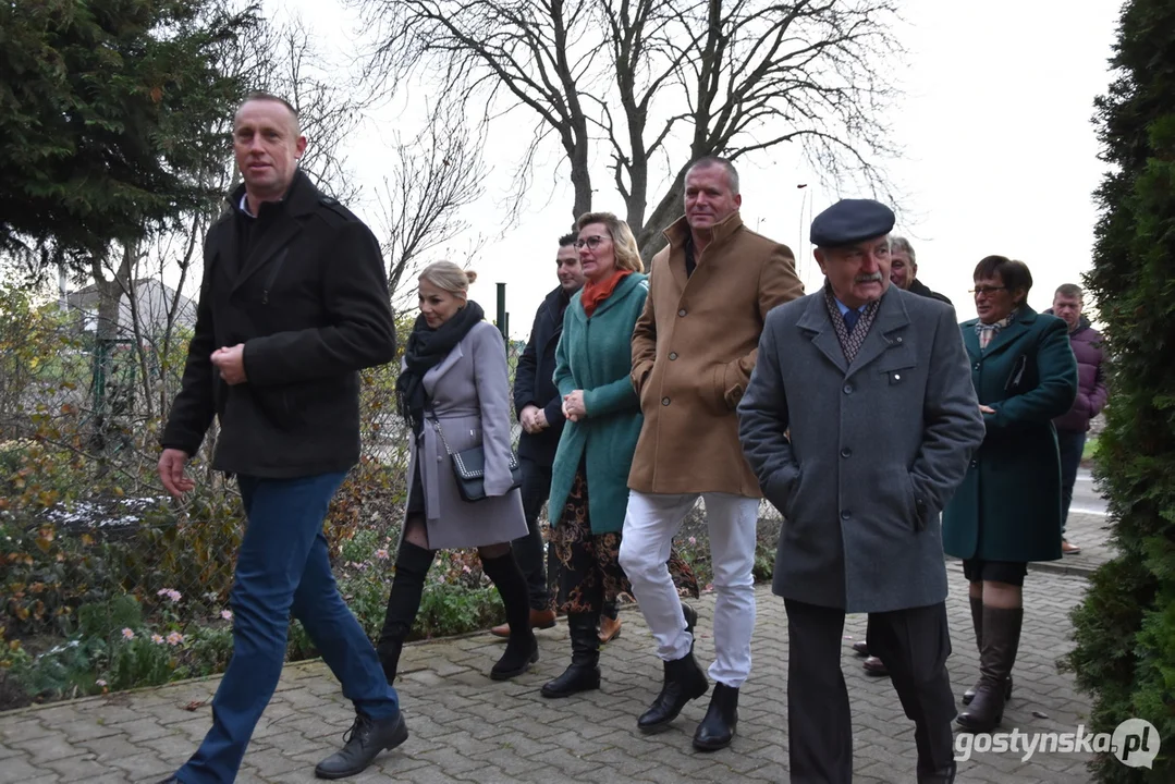 Poświęcenie kapliczki maryjnej w Bruczkowie (gm. Borek Wlkp.)