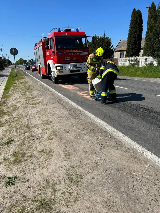 8-kilometrowa plama oleju w gminie Chocz