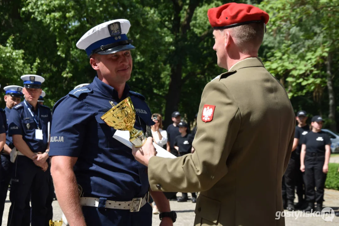 Podsumowanie 34. Konkursu "Policjant Ruchu Drogowego 2024" - finał  wojewódzki w Gostyniu