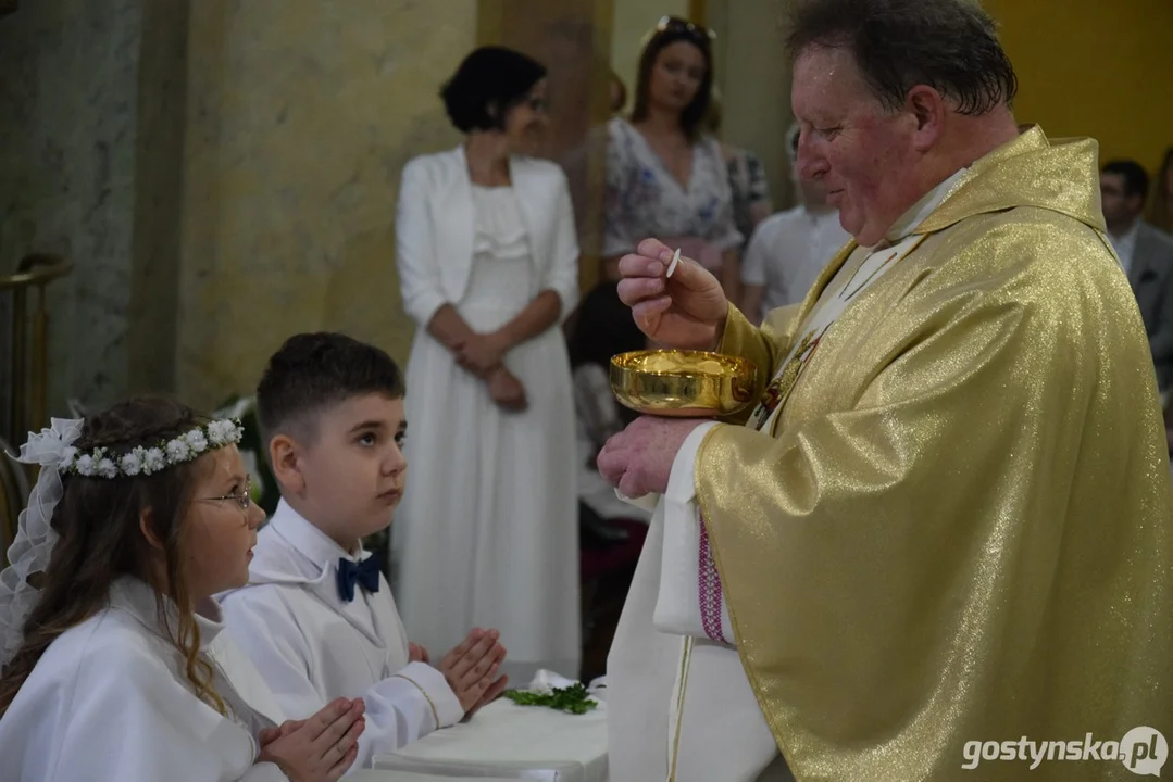 Pierwsza Komunia Św. w parafii św. Mikołaja w Krobi