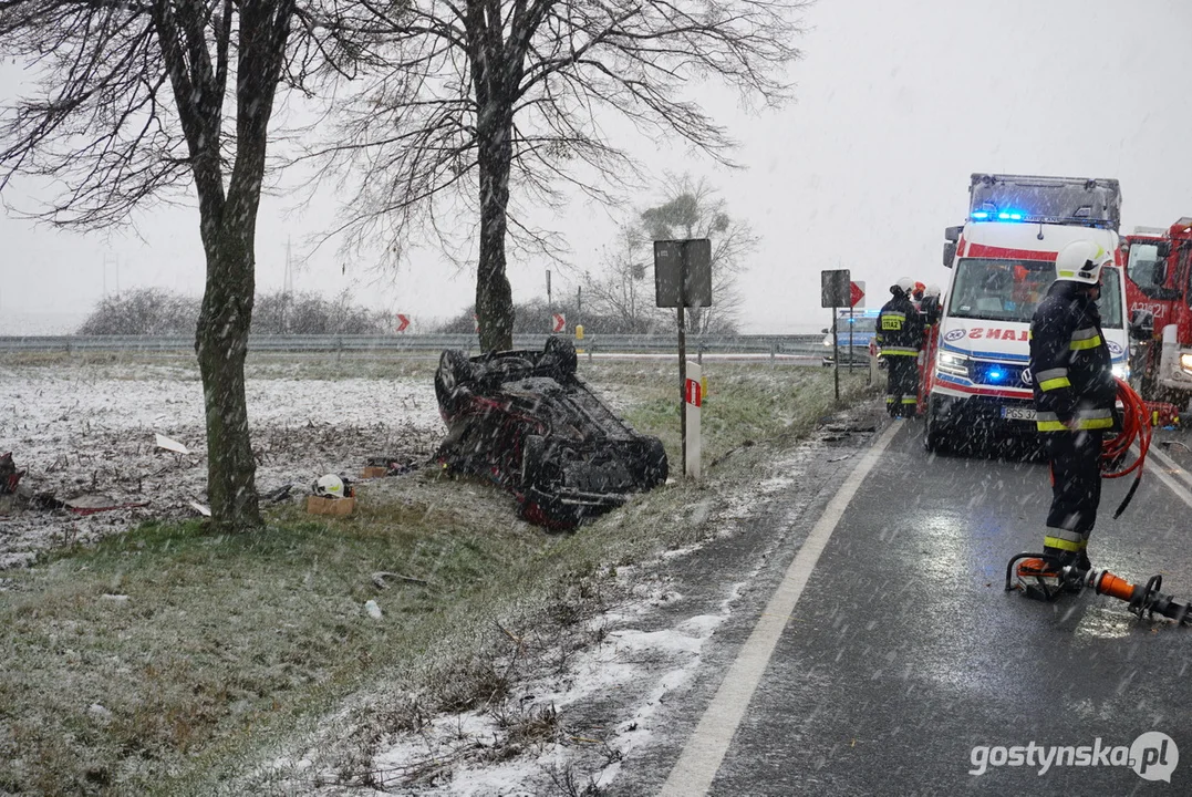 Śmiertelny wypadek na DK 12 w Dąbrówce