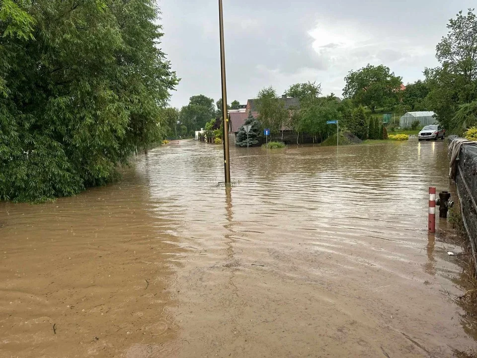 Skutki niedzielnych ulew w Wielkopolsce