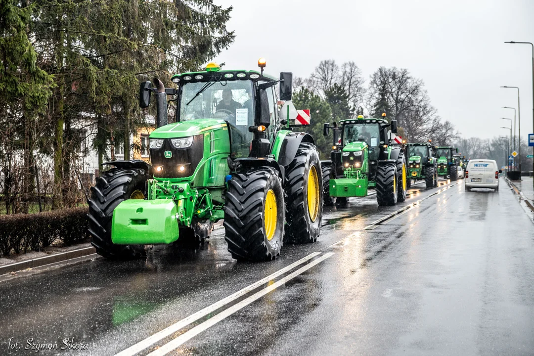 Protest rolników w powiecie krotoszyńskim