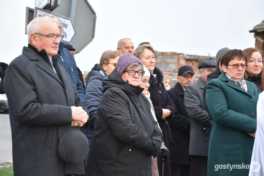 Poświęcenie kapliczki maryjnej w Bruczkowie (gm. Borek Wlkp.)