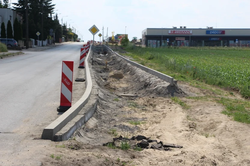 Zamknięcie ul. Armii Poznań w Pleszewie