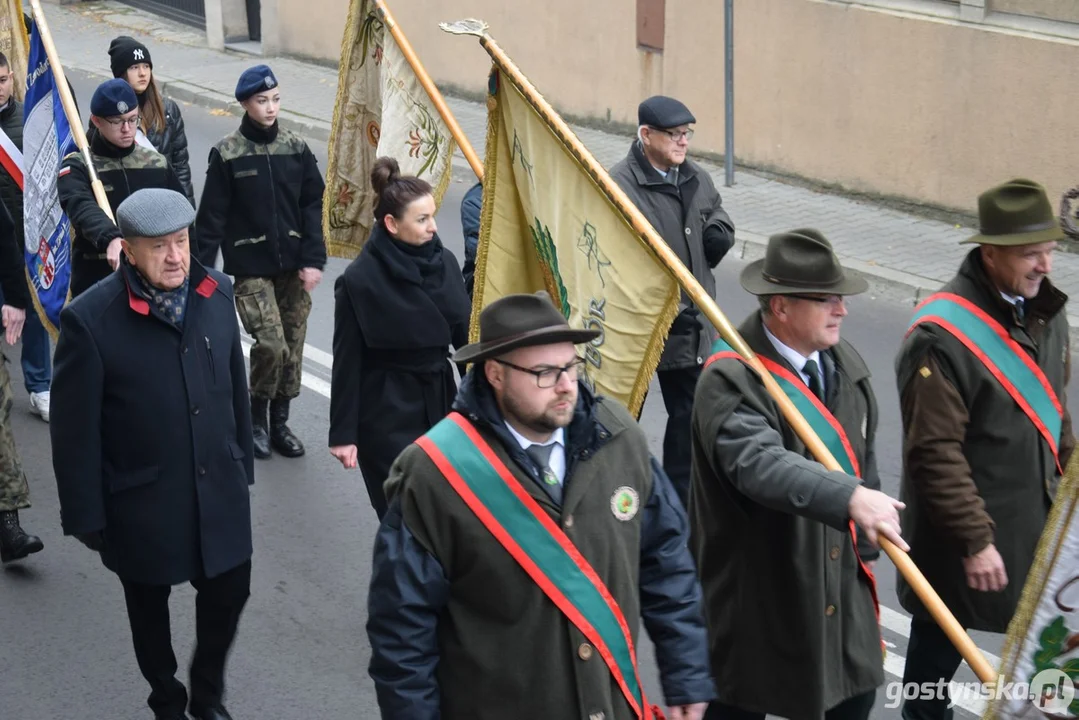 Narodowe Święto Niepodległości w Krobi 2024. Obchody 106. rocznicy odzyskania przez Polskę niepodległości