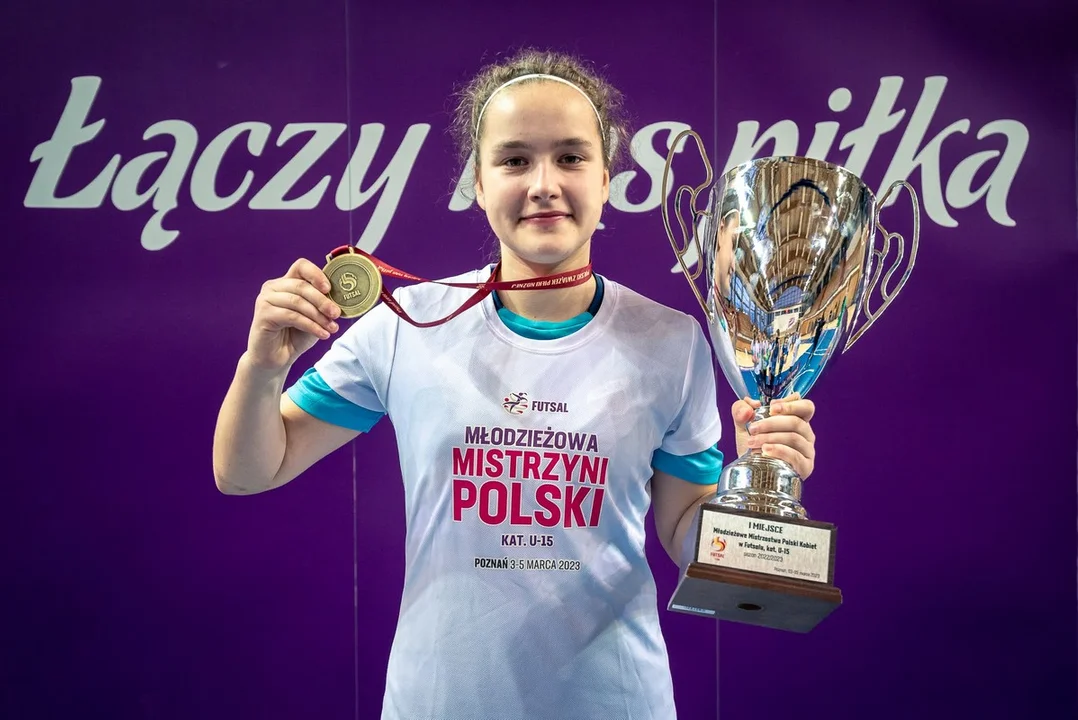 Młodzieżowe Mistrzostwa Polski w futsalu U-15 w Poznaniu. Zwycięstwo Sparty Miejska Górka