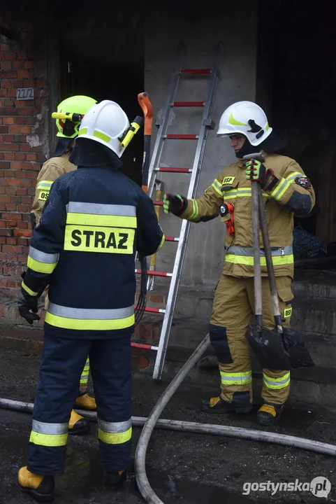 Pożar mieszkania w Szelejewie Drugim