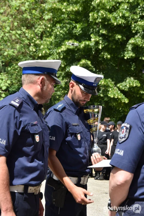 Podsumowanie 34. Konkursu "Policjant Ruchu Drogowego 2024" - finał  wojewódzki w Gostyniu