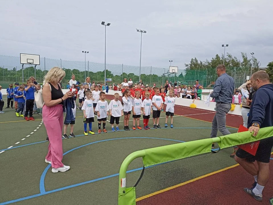 Turniej przedszkolaków w Sarnowie