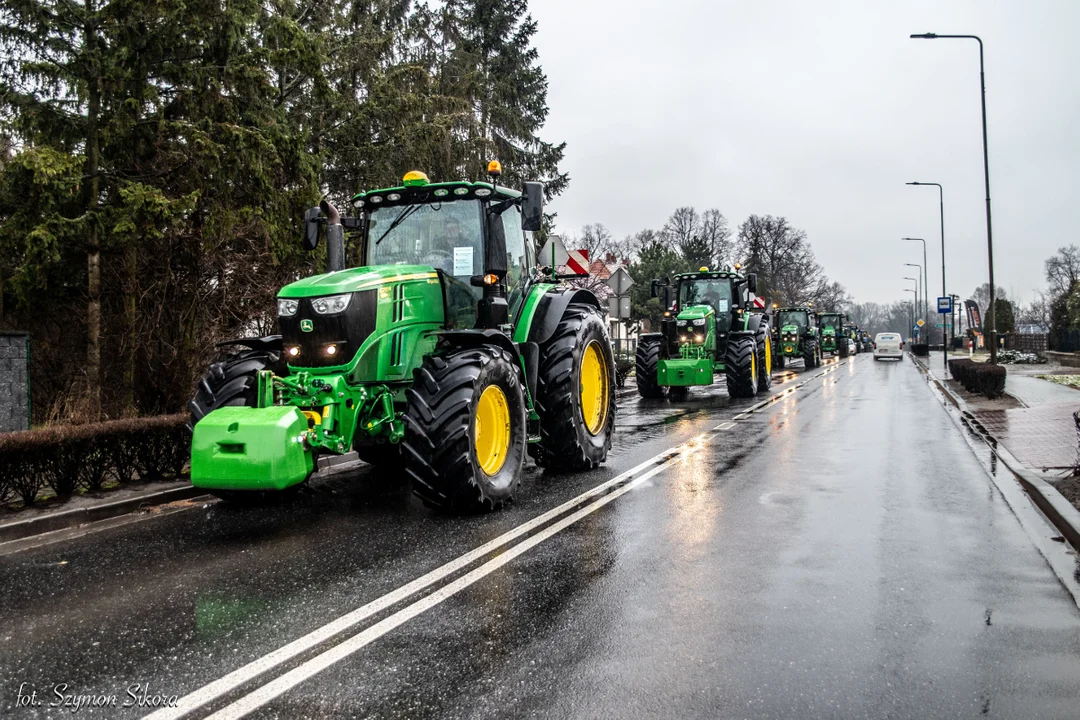 Protest rolników w powiecie krotoszyńskim