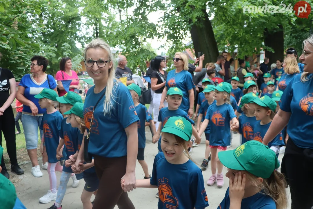 Rawicki Festiwal Sportu 2024. Nordic Walking i Bieg przedszkolaków