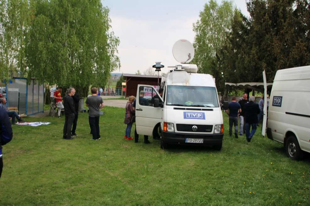 Protest przeciwko budowie ogromnej obowy w Kadziaku