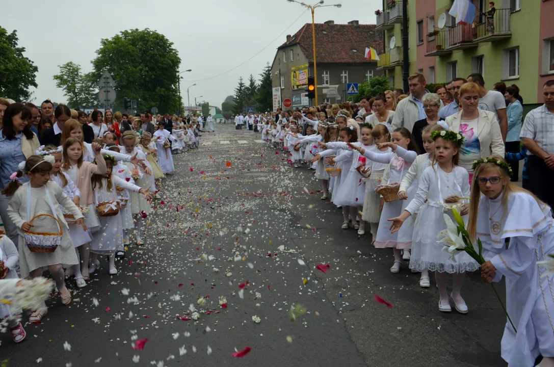 Procesja Bożego Ciała ulicami Krotoszyna w 2016 roku