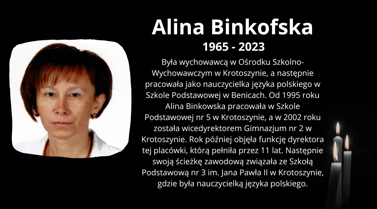 Alina Binkofska (1965 - 2023)