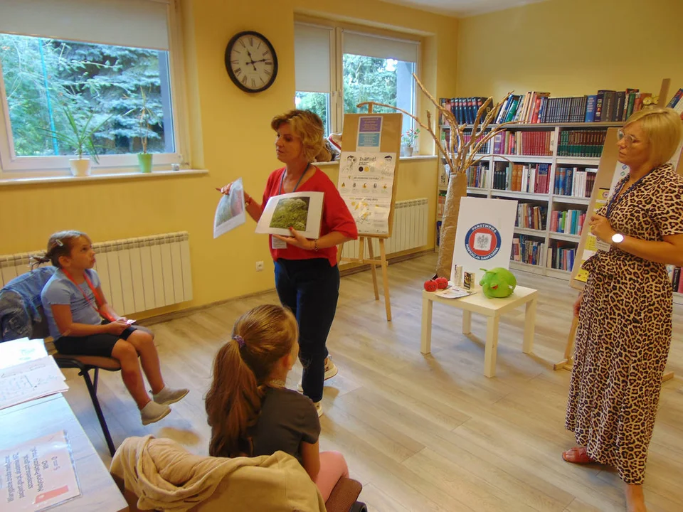 Zajęcia w koźmińskiej bibliotece