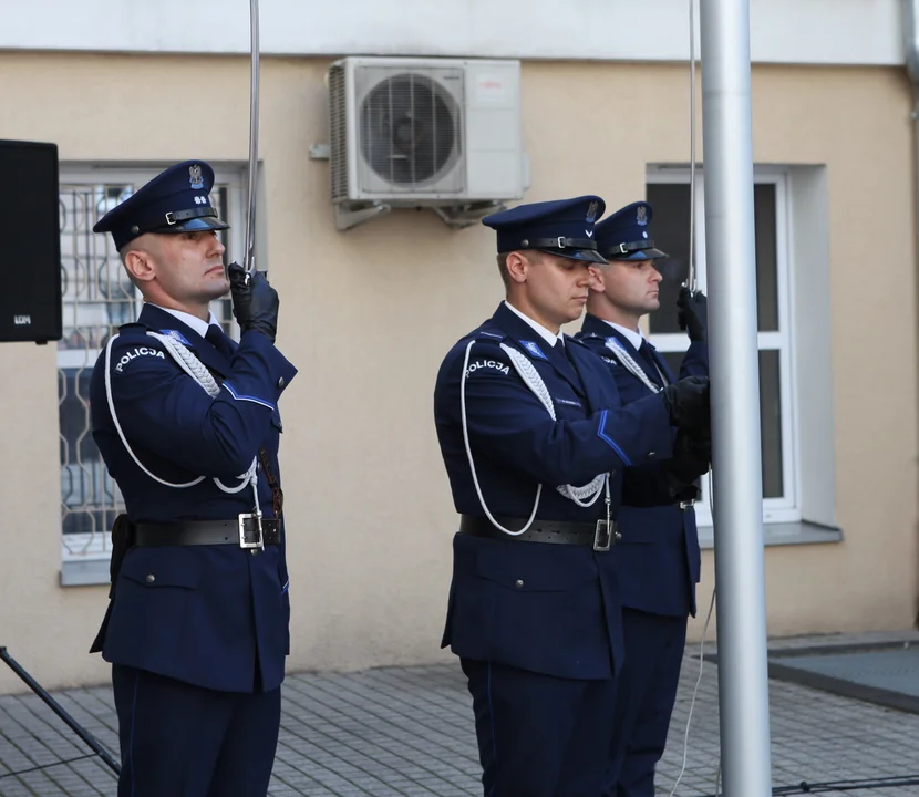 Ślubowanie nowych policjantów