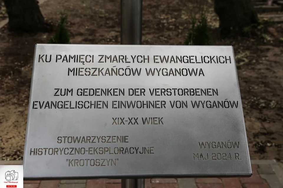 Wyganów. Poświęcili cmentarz ewangelicki