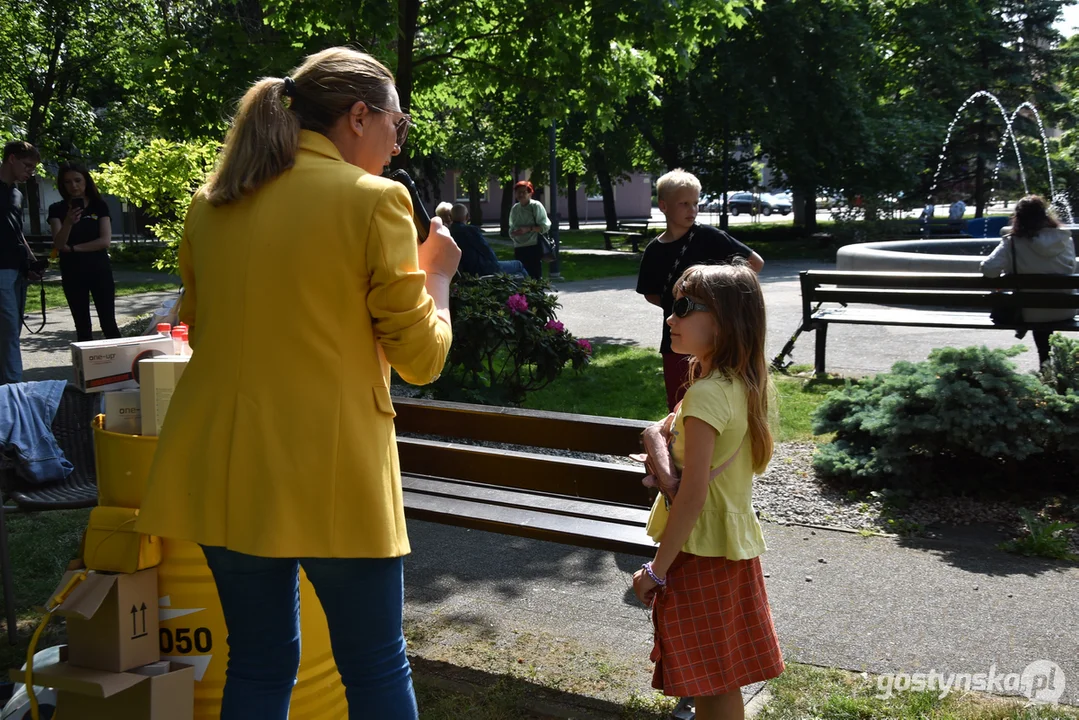 Piknik na plantach w Gostyniu.