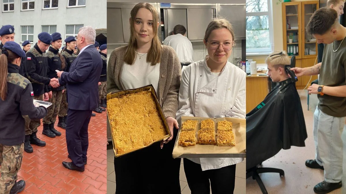 Na drzwiach otwartych dyrektor prezentował "mercedesa z piwnicy". Jakie kierunki najbardziej interesowały ośmioklasistów? - Zdjęcie główne