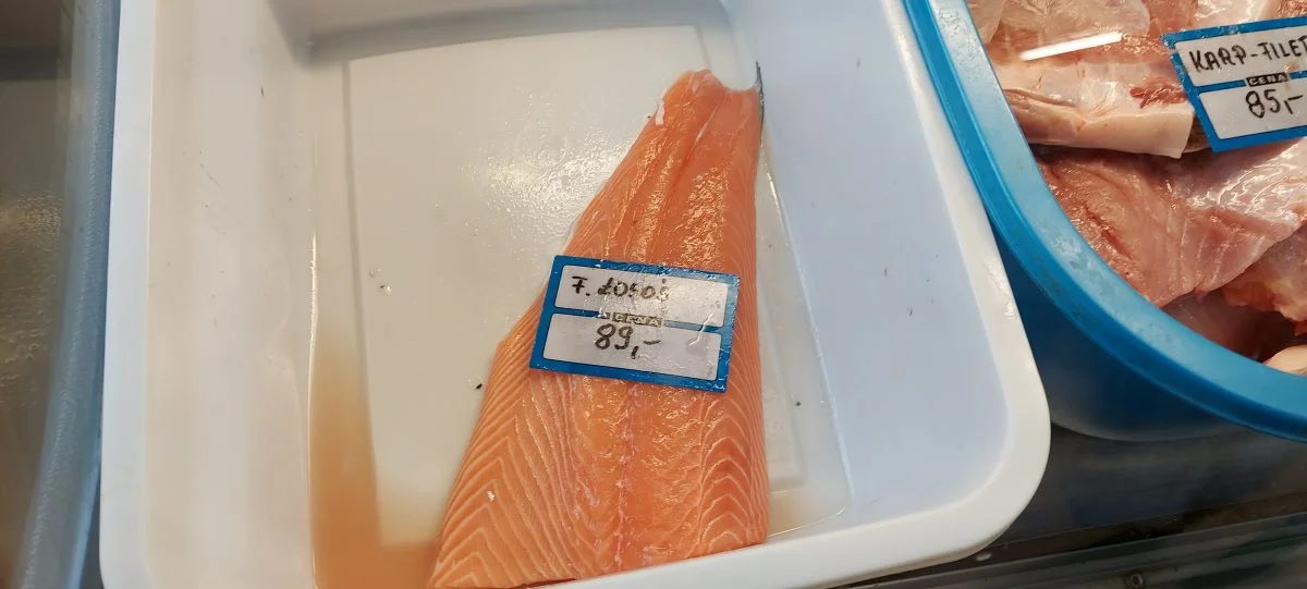 Ceny ryb na jarocińskim targowisku