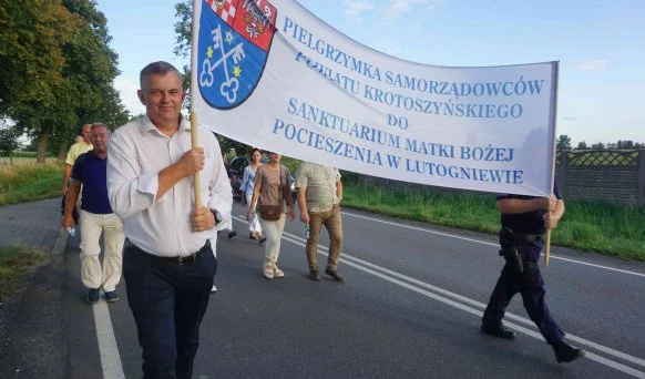 Lutogniew. Pielgrzymka samorządowców z powiatu krotoszyńskiego