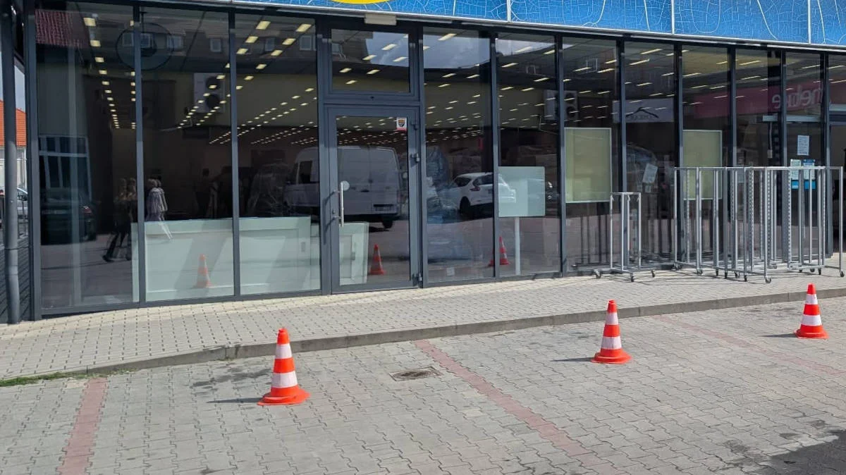 Pepco w centrum Jarocina zamkniętę