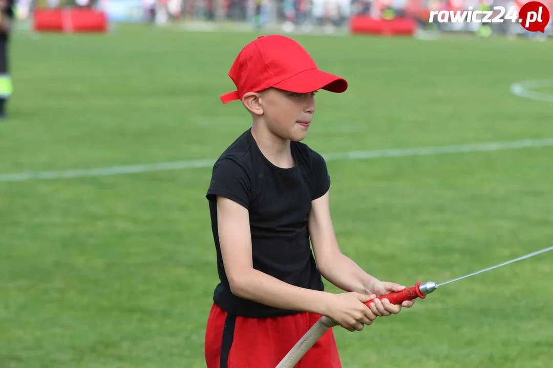 Dziecięce Drużyny Pożarnicze na zawodach w Miejskiej GórceDziecięce Drużyny Pożarnicze na zawodach w Miejskiej Górce