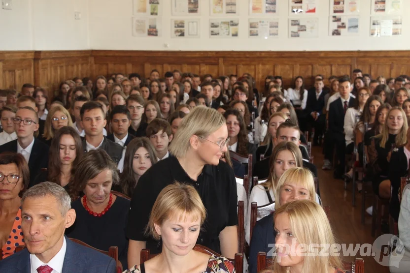 Rozpoczęcie roku szkolnego w I Liceum Ogólnokształcącym w Pleszewie