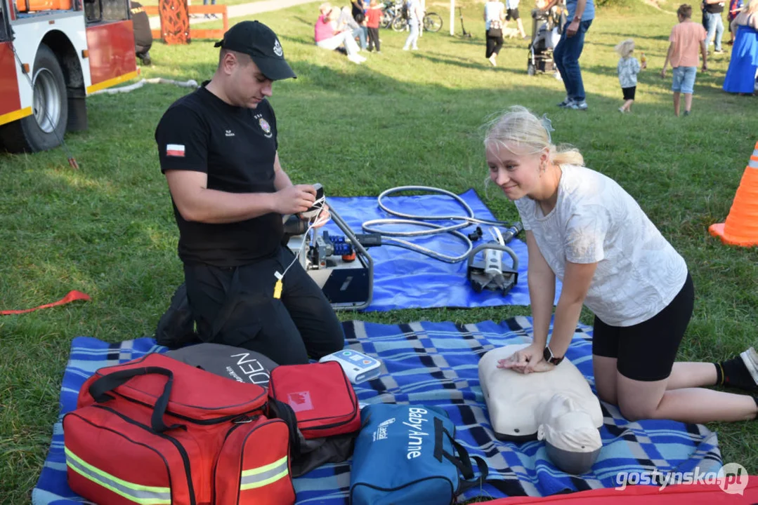 Piknik przy ognisku na pożegnanie lata przygotowała Rada Osiedla Pożegowo w Gostyniu