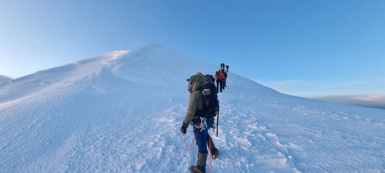 Ultramaratończyk Rafał Przybył z Bodzewka Pierwszego zdobył Mont Blanc