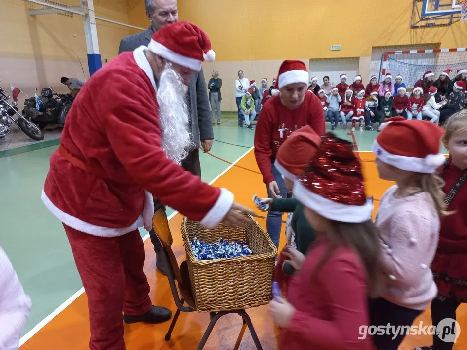 Mikołaje na motorach w Bodzewie