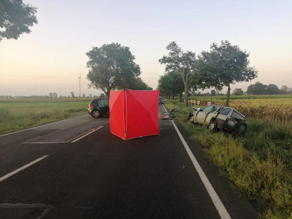 Wypadek śmiertelny w Wałkowie