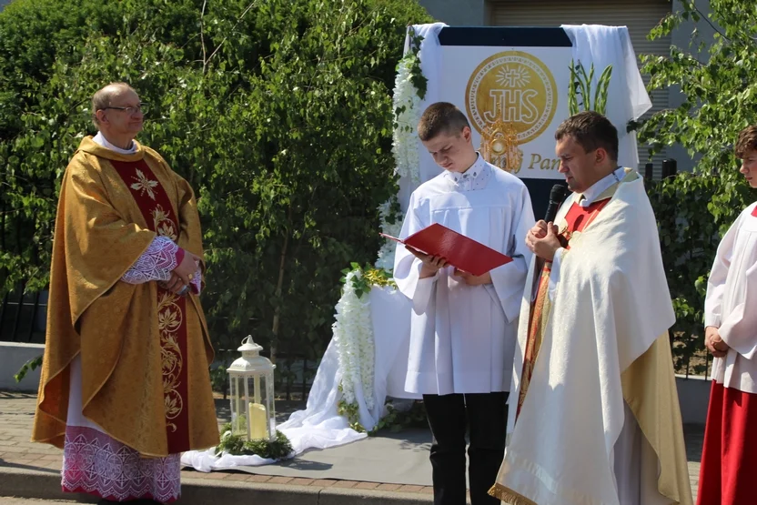 Procesja Bożego Ciała w parafii Św. Floriana