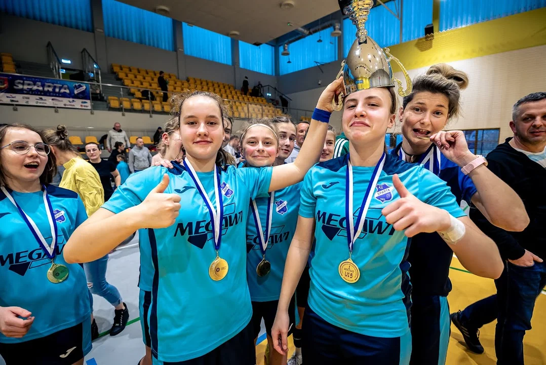 Zawodniczki Sparty Miejska Górka Mistrzyniami Wielkopolski U-15