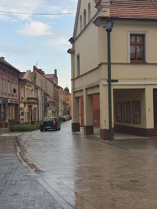 Oświetlenie w centrum Jarocina