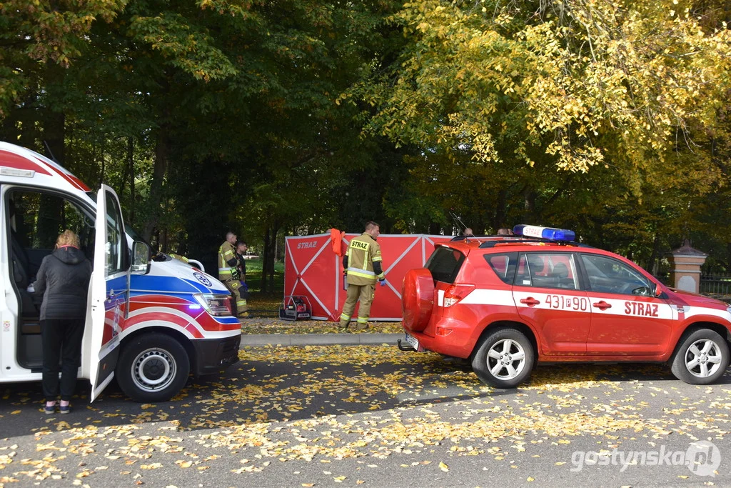 Tragiczny wypadek w Gębicach  w gm. Pępowo - 11.10.2022