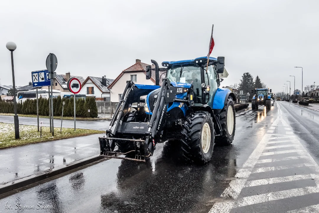 Protest rolników w powiecie krotoszyńskim